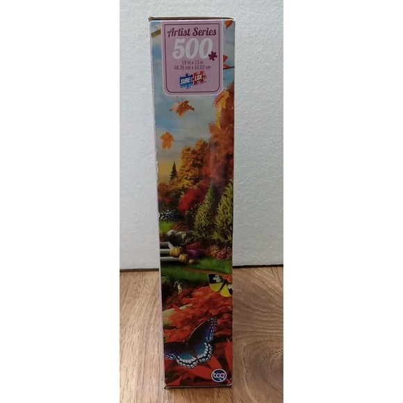 Sure-Lox Artist Series 500 Pc Jigsaw Puzzle Light Of Day New Sealed - Picture 11 of 14
